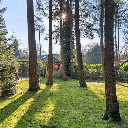 Ferienhaus Rustig Boshuis Lunteren, Veluwe, Tuin En Haard