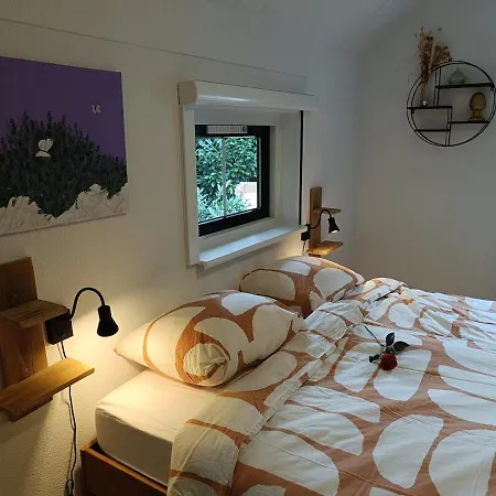 Ferienhaus Rustig Boshuis Lunteren, Veluwe, Tuin En Haard