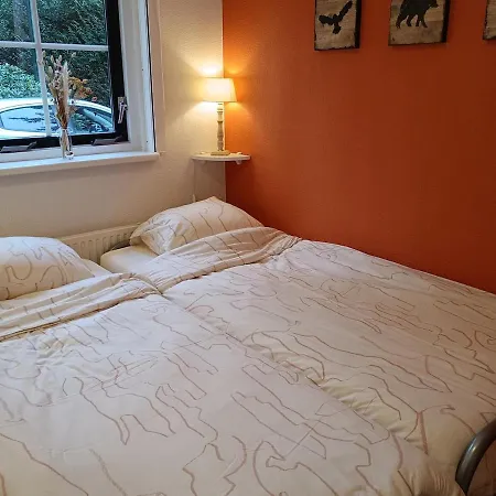 Rustig Boshuis Lunteren, Veluwe, Tuin En Haard Ferienhaus