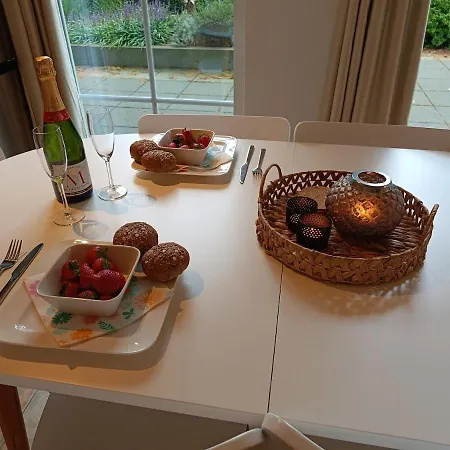 Rustig Boshuis Lunteren, Veluwe, Tuin En Haard Ferienhaus Lunteren