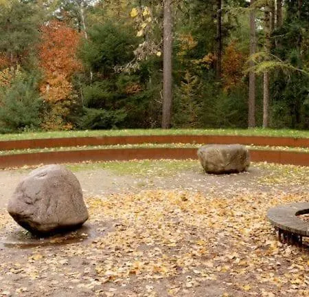 Ferienhaus Rustig Boshuis Lunteren, Veluwe, Tuin En Haard
